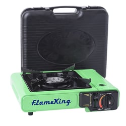 Picture of Flame King VT-505 Dual Fuel Butane & Propane Single Burner Camping Stove with Carry Case