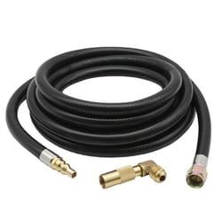 Picture of Flame King FK-GRD-12FTQC 12 Ft Propane Feed Hose for Tabletop Griddles with Quick Connect