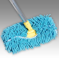 Picture of Ocean Accessories SW19170 Blue Microfiber Chenille Washing Tool with Dual Swivel Head