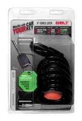 Picture of Strattec BOLT 7023719 6 ft. Cable Lock for GM Center Cut Keys