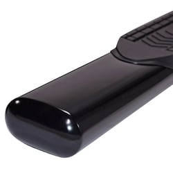Picture of TFX Lighting A8252B 6-Inch Oval Bent Nerf Bars Black Powder Coated Steel Crew Cab