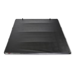 Picture of TFX Lighting TFX1010 Soft Tri-Fold Tonneau Cover Black Vinyl with Aluminum Rails