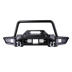 Picture of TFX Lighting BR002T Bronco Front Winch Bumper with Pre Runner Guard and D-Rings