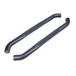 Picture of TFX Lighting A0056T 3-Inch Round Nerf Bar Textured Black Steel with Step Pads