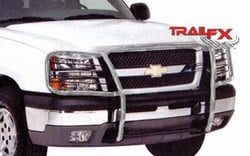 Picture of TFX Lighting 1520251101 Polished Stainless Steel Grille Guard with Brush Guard