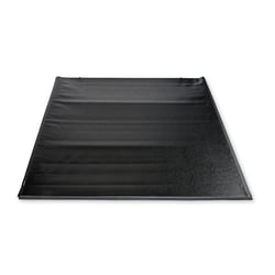 Picture of TrailFX TFX1204 Soft Roll-Up Tonneau Cover Black Vinyl with Aluminum Rails 5.7ft Bed