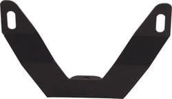 Picture of TFX Lighting 1399125XX3 Bull Bar License Plate Bracket Black Powder Coated Steel