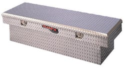 Picture of TFX Lighting 110601 60-Inch Angled Single Lid Crossover Truck Tool Box - Bright Polished Aluminum