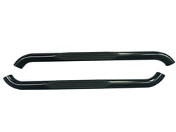 Picture of TrailFX A0029B 3-Inch Round Bent Steel Nerf Bar Black Powder Coated Body Mount