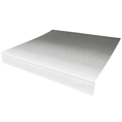 Picture of Lippert Components V000330573 20 ft. Replacement Awning Fabric Roll Black Solid with Fabled White Hood