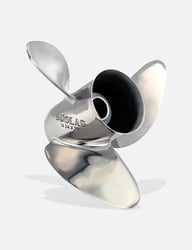 Picture of Solas 9552-150-14 3-Blade Aluminum Outboard Propeller 15 x 14