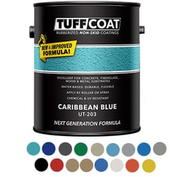 Picture of Tuff Coat Marine 1706 UT-117 Rubberized Non-Skid Deck Coating Tan 1 Gallon