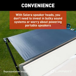 Lippert Components V000436708 Solera Regal Power Awning Hardware Kit 69in Flat Black with Wire and Switch — image 5