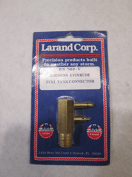 Picture of OMC 0772681 Brass Fuel Tank Connector 1/4" NPT for Evinrude & Johnson Outboards
