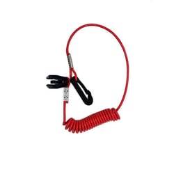 Picture of OMC 0432230 Clip & Lanyard Assembly for Johnson Evinrude Outboard Stop Switch