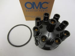 Picture of OMC 0982336 Distributor Cap Assembly with Gasket for Cobra Stern Drive V8