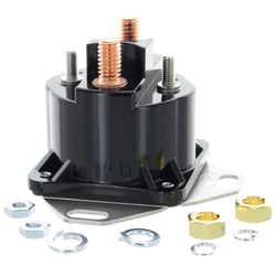 Picture of OMC 0586842 Starter Ignition Solenoid Assembly 12V 4-Terminal Grounded Base