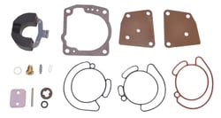 Picture of OMC 0438996 Carburetor Repair Kit with Float for Johnson Evinrude V4 V6 Outboard Motors