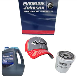 Picture of OMC 0358590 Slate Gray Touch-Up Spray Paint for Evinrude E-TEC Outboard Engines