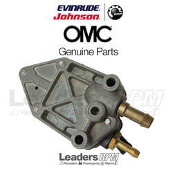 Picture of OMC 0438555 OEM Fuel Pump Assembly for Johnson Evinrude Outboard Motors