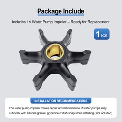 Picture of OMC 0777214 Water Pump Impeller for Johnson Evinrude Outboard Motors
