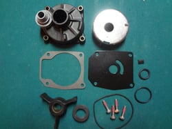 Picture of OMC 0438602 Water Pump Kit with Housing for Johnson Evinrude Outboard