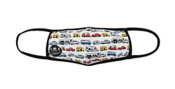 Picture of Camco 53412 Life is Better at the Campsite Adult Face Mask Graffiti Design