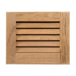 Picture of Whitecap Industries 60712 Teak Louvered Insert 9-1/8" x 7-1/2" x 3/4"