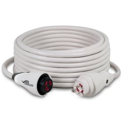 Picture of Marinco CS30-50W EEL ShorePower Cordset 30A 125V 50ft White
