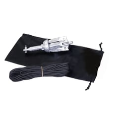 Picture of YakGear AB1 1.5 lb Grapnel Anchor Kit with 30 ft Rope and Storage Bag