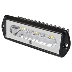 Picture of Lumitec 101186 Capri2 Flush Mount LED Flood Light Black Finish White/Blue Dimming