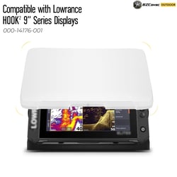 Picture of Lowrance 000-14176-001 Hook2 & Hook Reveal 9" Display Protective Sun Cover