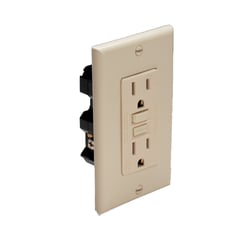 Picture of Marinco 1591-FI Marine GFCI Duplex Receptacle 15A 125V Ivory