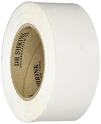Picture of Dr. Shrink DS-712W Preservation Tape 2" x 108' White Hull Tape 10 Mil