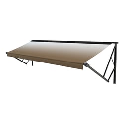 Picture of Lippert Components V000314937 Solera 20 ft Black Fade Patio Awning Roller with LED Light Track