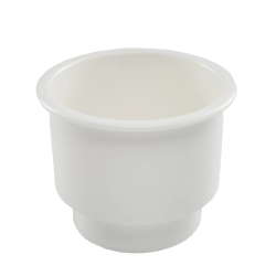 Picture of Whitecap Industries 3511WD Large Nylon Flush Mount Recessed Cup Holder White