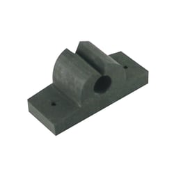 Picture of Whitecap Industries 3750BC 3/8" Black Rubber Tool and Rod Holder - 2 Pack