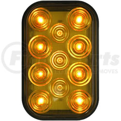 Picture of Peterson 850SA-AMP Rectangular LED Strobe Warning Light with AMP Connector