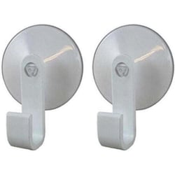 Picture of BoatMates 2100-2 Super Suction Cup Utility Hooks 2-Pack White Marine Hook