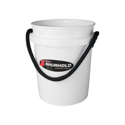 Picture of Shurhold 2451 World's Best 5 Gallon White Plastic Bucket with Rope Handle