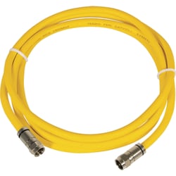Picture of Marinco TVHD Marine HDTV & Internet Coaxial Cord Set 50ft Yellow RG6 Quad Shield