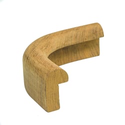 Picture of Whitecap Industries 60837 Outside Corner Teak Edge Molding 13/16" x 1-5/8"
