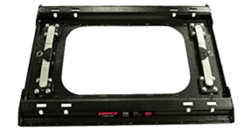 Picture of Dethmers Mfg Co 8554004 Demco MOLLE Panel with Hitch Mounts Truck Bed Accessory Storage System