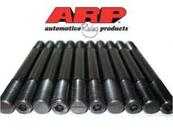 Picture of ARP AP2.500-1LB 7/16" Chrome Moly Broached Stud 2.500" Long Black Oxide Single