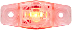 Picture of Optronics MCL14CRGBP Mini LED Marker Clearance Light Red Clear Lens Self-Grounding