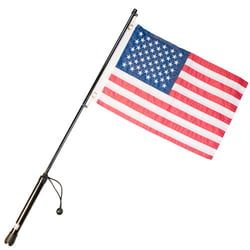 Picture of Mate Series FP72USA 72-Inch Marine Flag Pole with USA Flag for Rod Holders