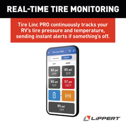 Picture of Lippert Components 2024115904 Lippert Tire Linc(R) PRO RV Tire Pressure & Temperature Monitoring System (TPMS) Upgrade Kit #2024115904