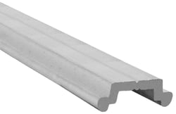 Picture of AP Products 021-58303-12 Insert Base Trim Aluminum Mill 12 Foot