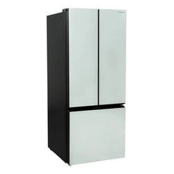 Picture of Furrion FCR10DCGFA-BG 12V RV French Door Refrigerator 10.7 Cu Ft Black Glass