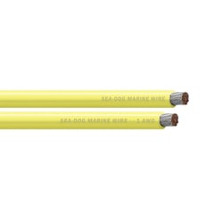 Picture of Sea-Dog Line 8001031 1 AWG Yellow Marine Battery Cable 50 ft UL Listed Tinned Copper